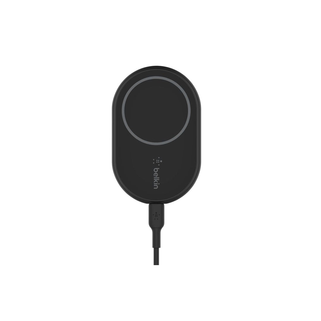 Belkin BoostCharge Wireless Car Charger Air Vent 10W – Black | Fast Wireless Charging Mount with Adjustable Vent Clip & Secure Grip image 0