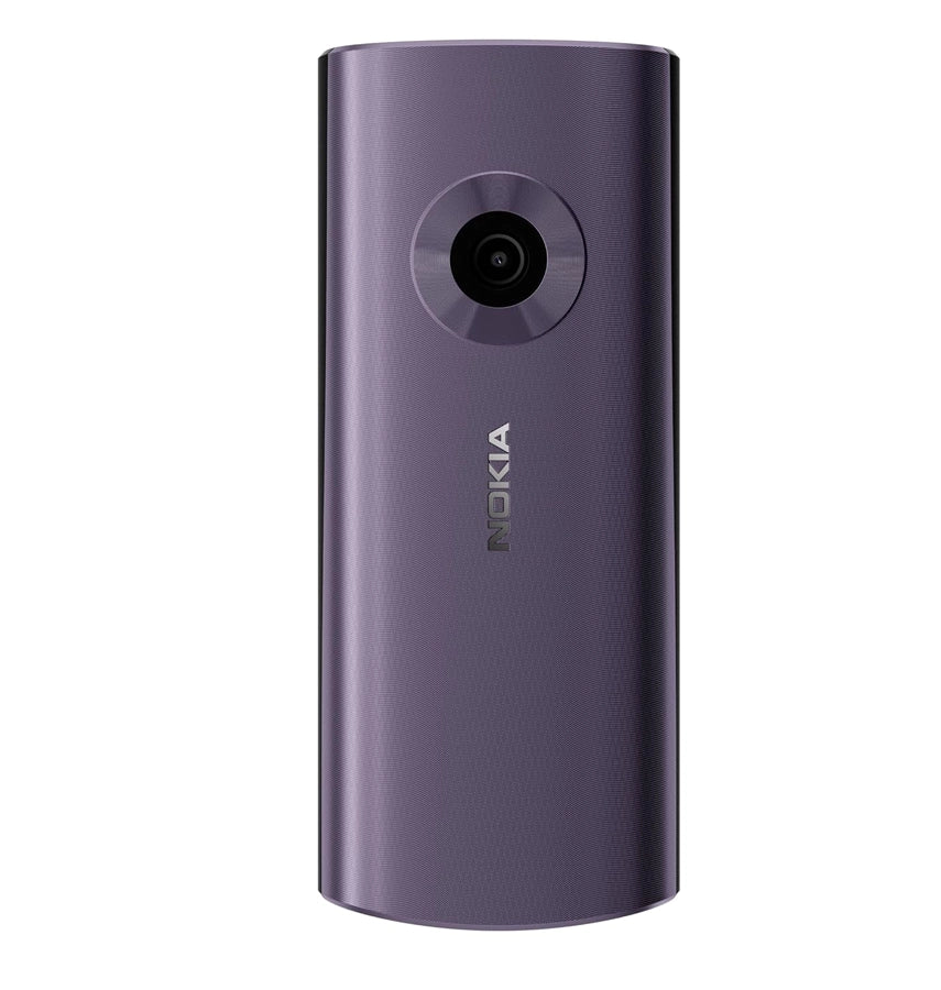 Nokia 110 4G - Purple | 2.0- Display | 4G VoLTE | 1000mAh Battery | Wireless FM Radio Feature Phone image 0