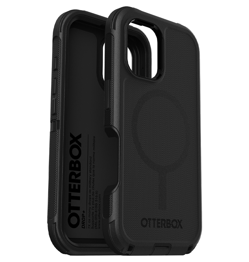 iPhone 16 Plus Magsafe Case – Black | Otterbox Defender Series, Rugged Shockproof Back Cover image 1