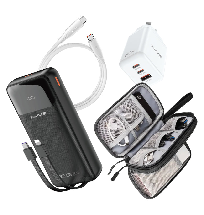 Premium Power Bundle – Power Bank + Earpods Combo | Complete Charging & Audio Solution image 0