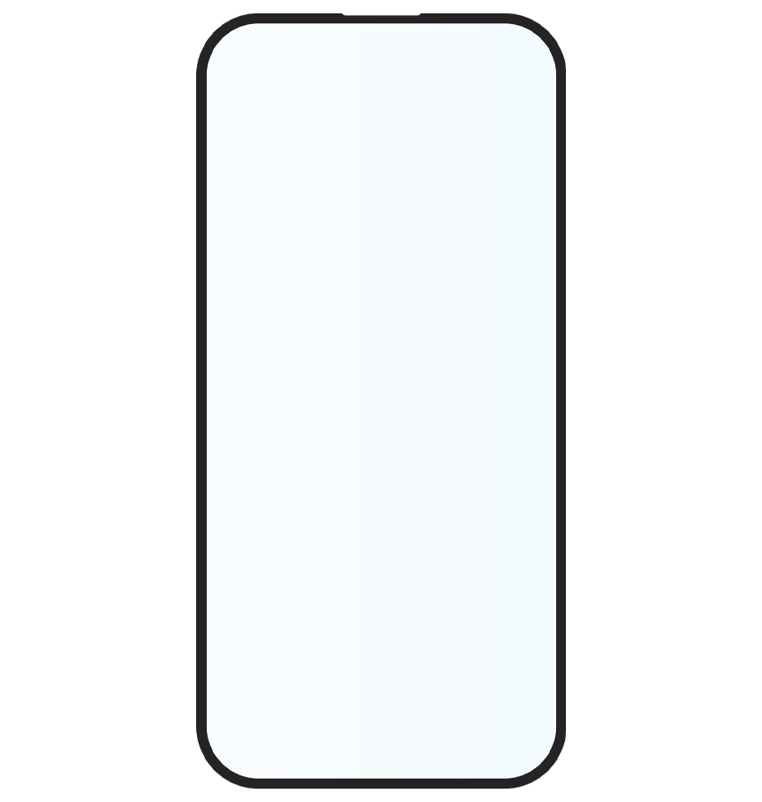 iPhone 12/12 Pro HD Nano – Clear/Black | MVR High-Definition Screen Protector, Durable & Scratch-Resistant image 0