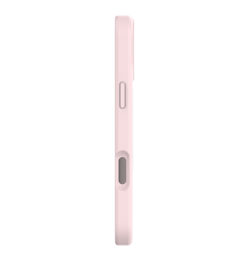 iPhone 16 MVR Liquid Silicone Stand Case - Pink Sand | Soft - Touch, Adjustable Kickstand image 2