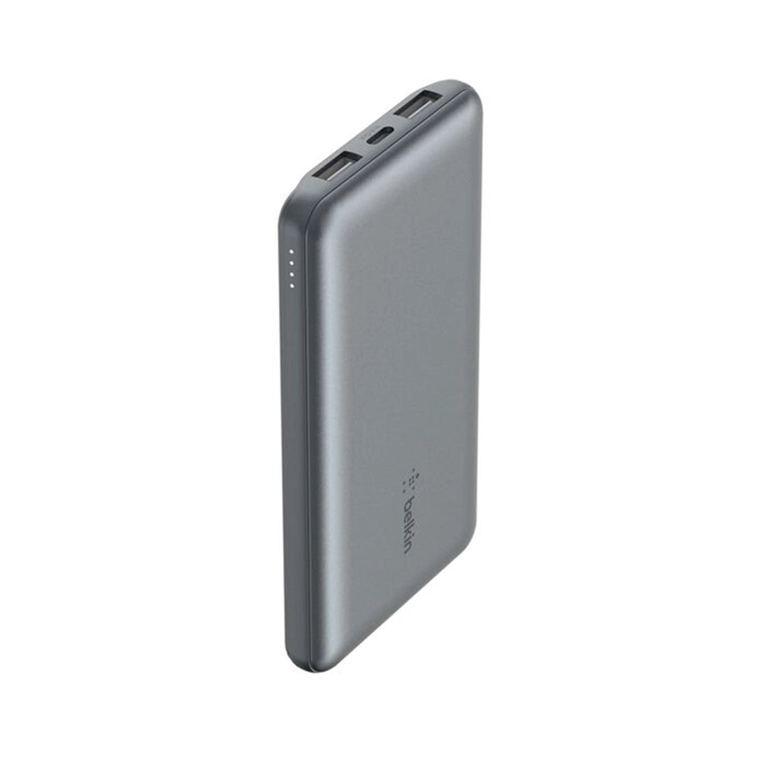 Belkin BoostCharge Power Bank 10K 15W – Space Grey | Fast-Charging Portable Battery with USB-C & USB-A Output image 1