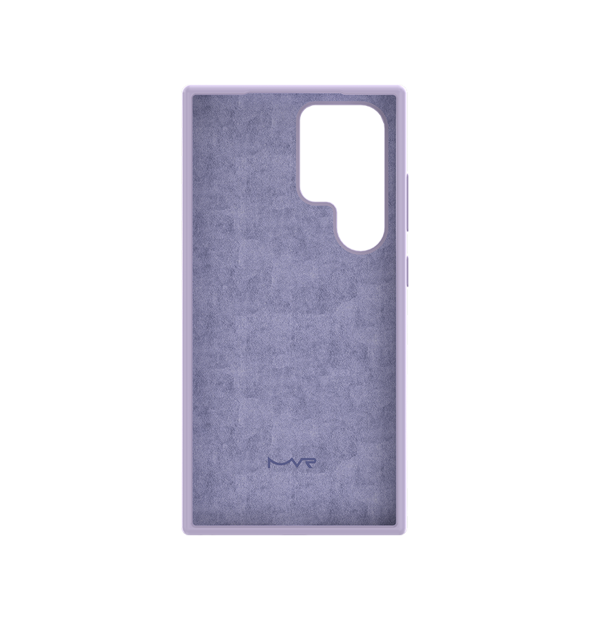 Samsung Galaxy S24 Ultra Liquid Silicone Case - Lavender | Anti – Slip & Protective Cover image 1