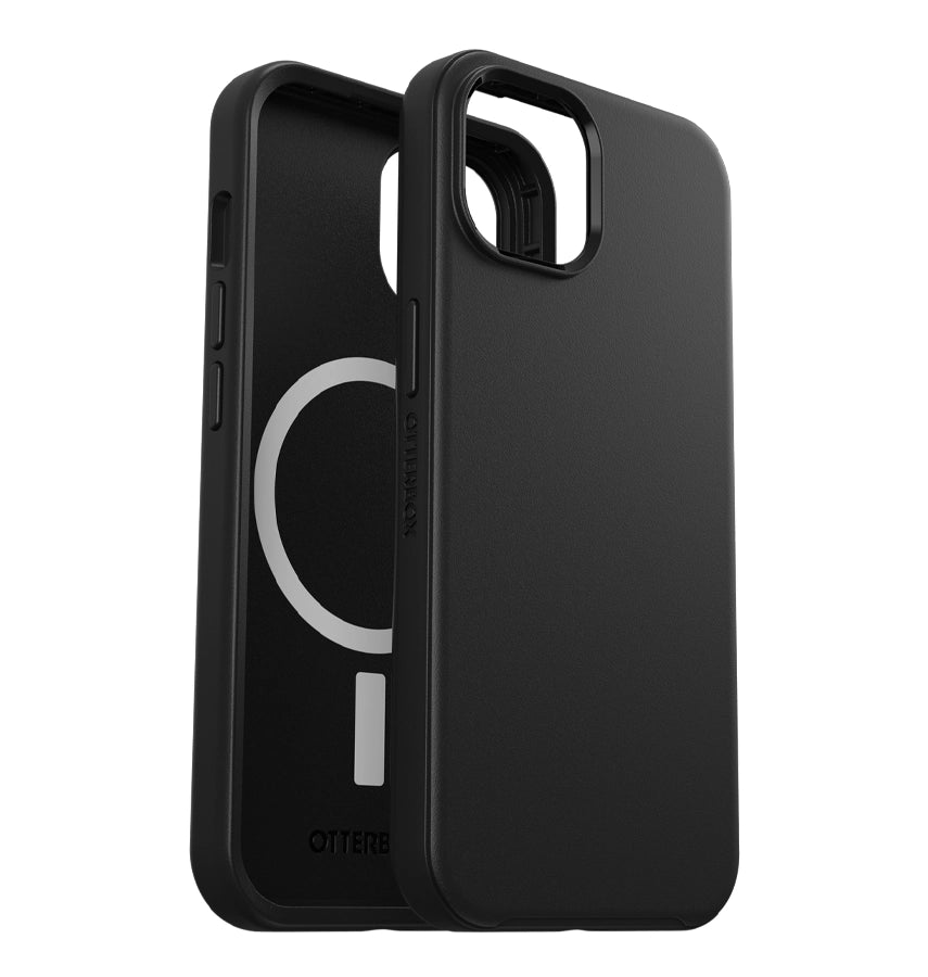 iPhone 14 Case – Black | OtterBox Symmetry Plus Cover with MagSafe Compatibility & Sleek Protection image 2