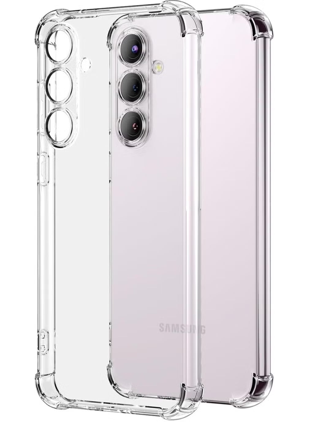 Samsung A26 Bumper Cover Case - Clear | 1.5mm Protective Case with Reinforced Edges