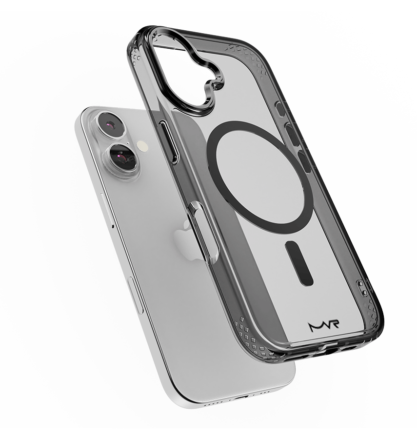 iPhone 16 MVR Impact IMD Case - Stealth Black | MagSafe Compatible, Scratch Resistant Back Cover image 1