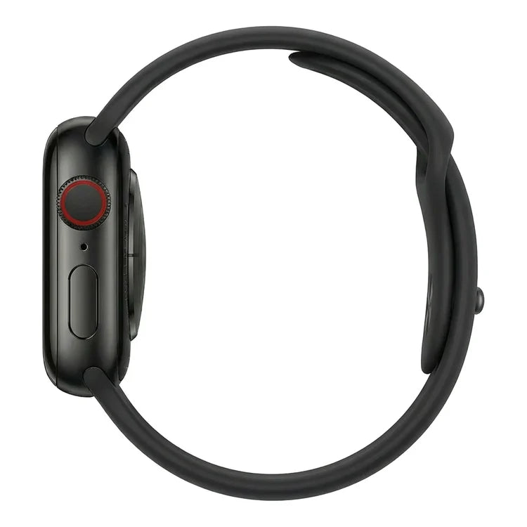 Apple Watch 38/40/41mm TPU Band – Black | Lightweight, Everyday Comfort