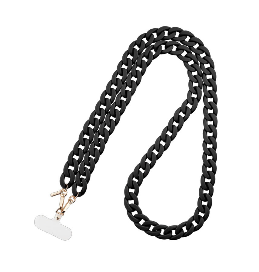 Case-Mate Phone Crossbody Chain – Universal Black | Stylish & Durable iPhone & Smartphone Accessory with Comfortable Strap image 0