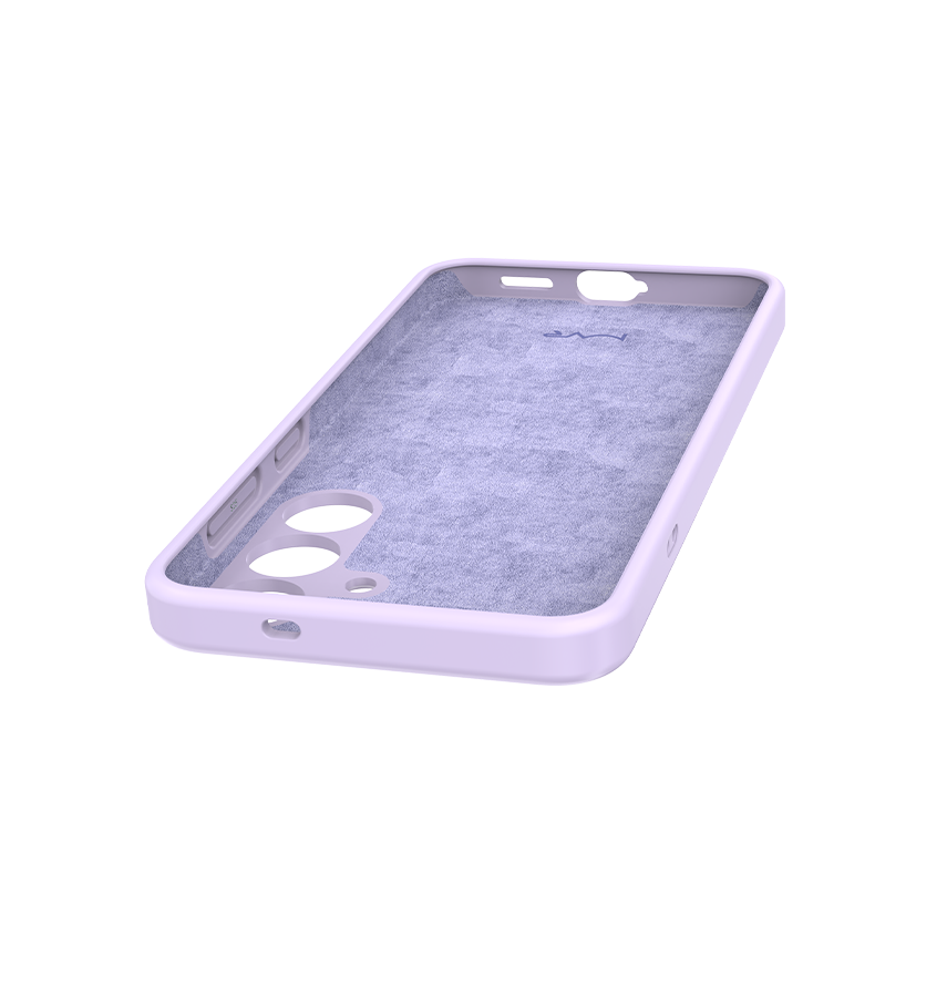 Samsung Galaxy S24 Plus MVR Liquid Silicone Case - Lavender | Soft Anti - Slip Grip & Shock Protection image 4