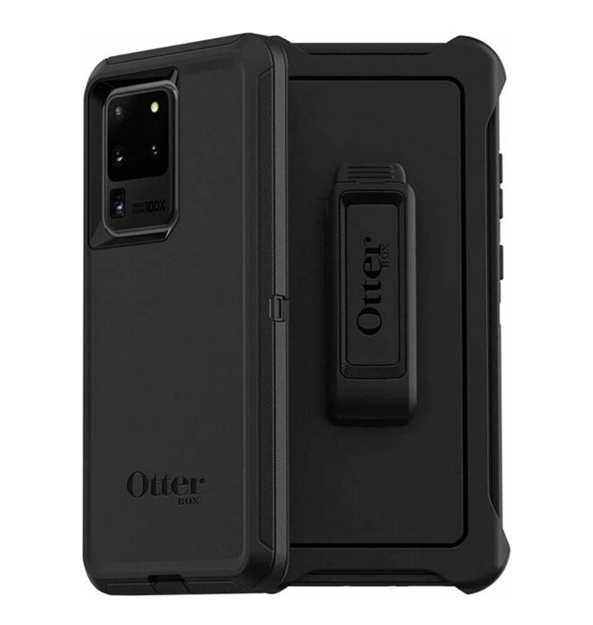 Samsung S20 Ultra Case – Black | OtterBox Defender Cover with Ultimate Protection & Durable Design image 3
