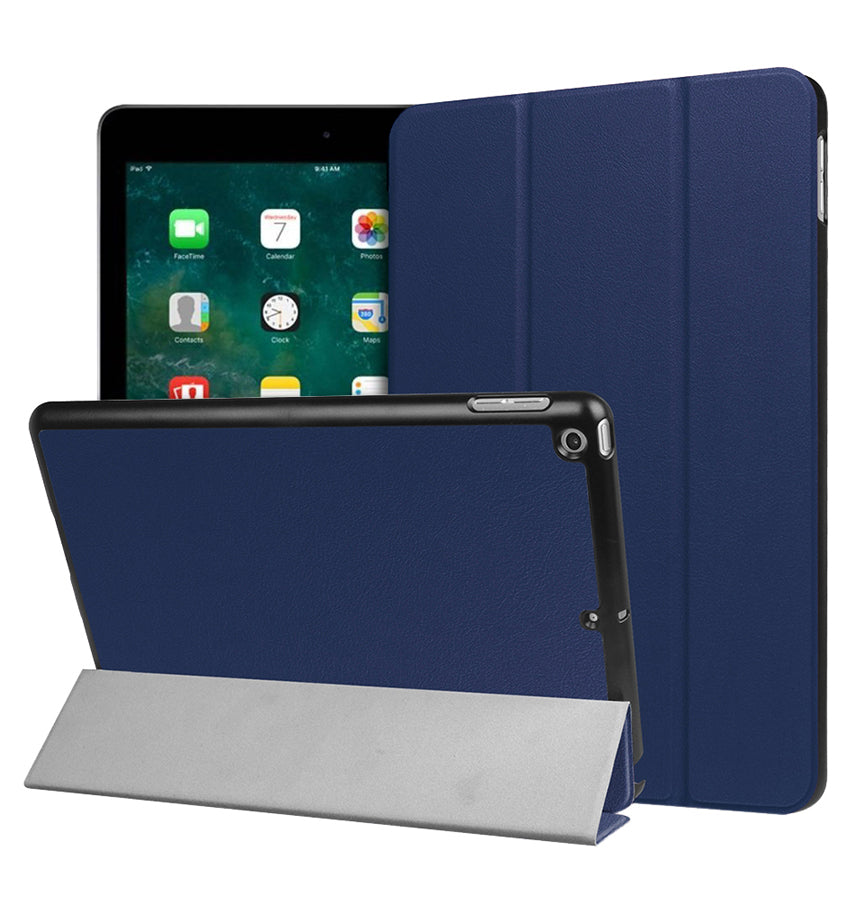Apple iPad 10.2/Pro 10.5/Air 3 10.5 Case - Navy | Canvas Smart Case with Apple Pencil Slot, Shockproof & Scratch - Resistant Protective Cover image 0