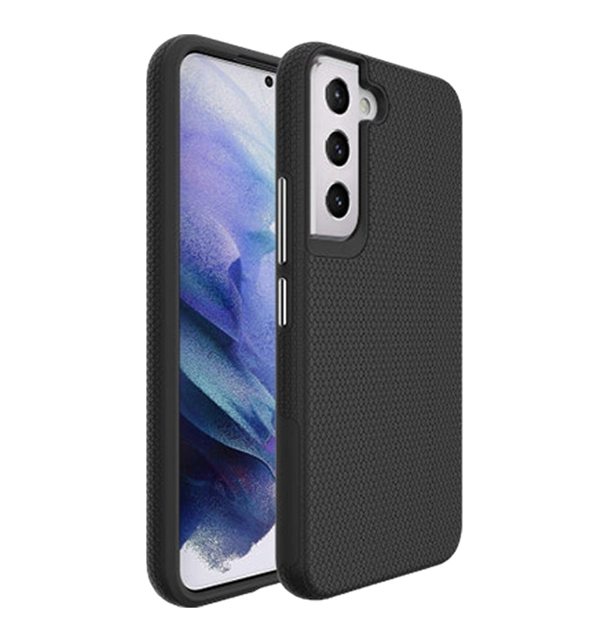 Samsung Galaxy S23 Triangle Geometric Case - Black | Rugged Shockproof Cover image 0