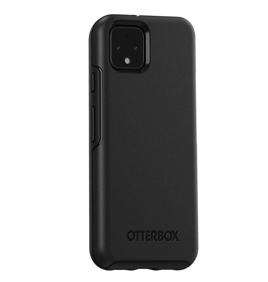 Google Pixel 4 Case – Black | OtterBox Symmetry Cover with Sleek Design & Drop Protection image 0