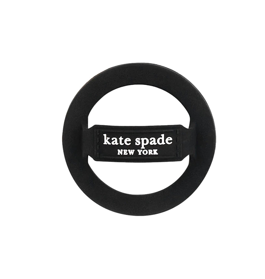 Magnetic MagSafe Loop Grip – Black | Kate Spade Stylish & Functional Phone Accessory image 2