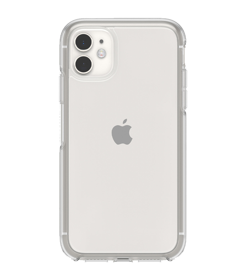 iPhone 11 Transparent Case – Clear | OtterBox Symmetry Series, Soft Touch Protective Cover image 0