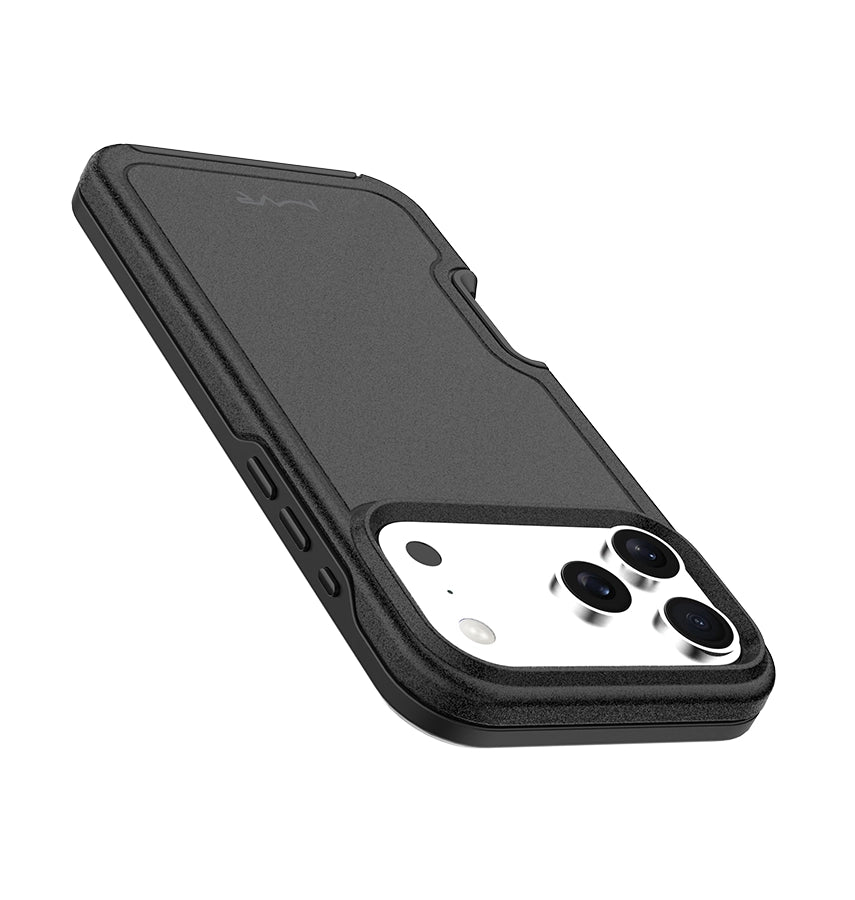 iPhone 17 Pro Max Case – Black | MVR Armour Matte Strong Grip, Military-Grade Protection, Slim Matte Finish image 2
