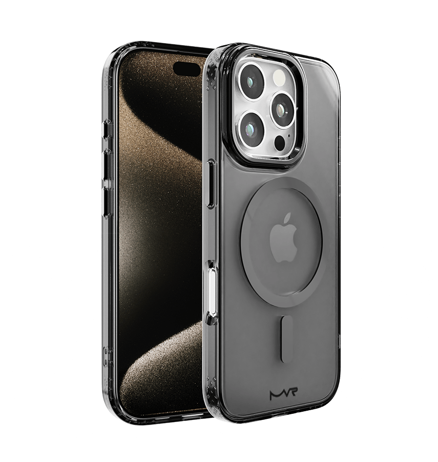 iPhone 16 Pro Max MVR Impact IMD Case - Black | Heavy - Duty Protection, Sleek Matte Finish image 0