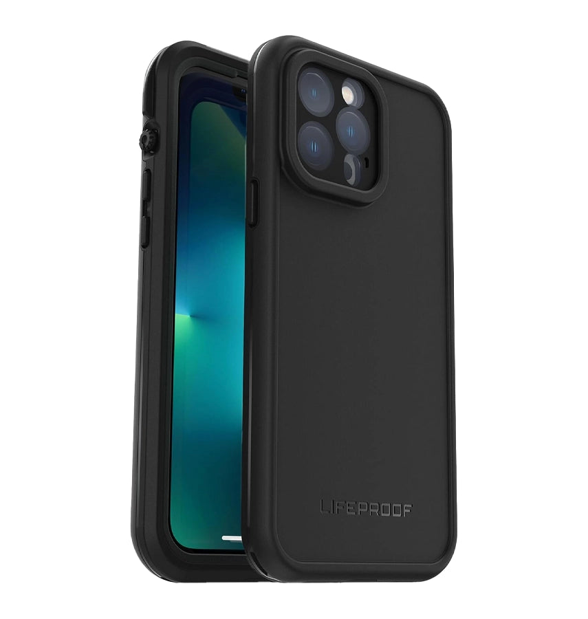 iPhone 13 Pro Max MagSafe Case – Black | LifeProof FRE Waterproof, Dirtproof, Snowproof & Drop Protection Cover image 1