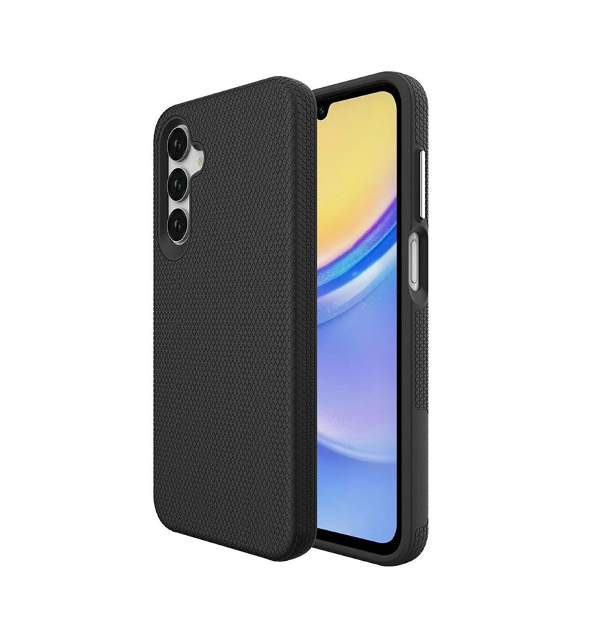 Samsung A05S Triangle Case - Black | Slim Protective Cover with Geometric Design & Shock Resistance image 0