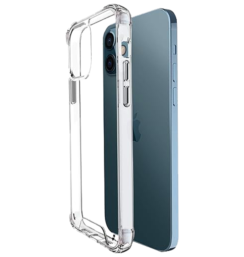 iPhone 12/12 Pro Transparent Case - Clear | Scratch – Resistant, 1.5mm Hard Back Cover image 0