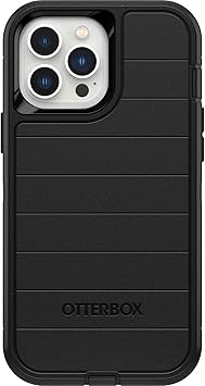iPhone 12 Pro Max Case – Black | OtterBox Defender Series Rugged, Durable & Multi-Layer Protective Cover image 1
