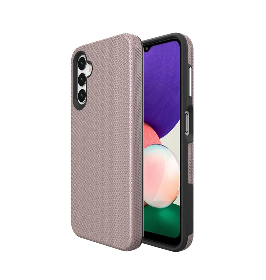 Samsung S25 Edge Triangle Case - Rose Gold | Slim Protective Cover with Geometric Design & Shock Resistance image 0