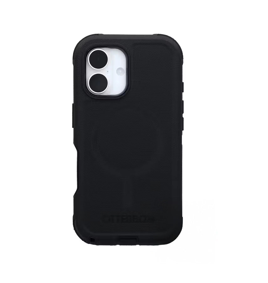 iPhone 17 Case – Black | OtterBox Symmetry Series Slim Profile, 3x Drop Protection, Wireless Charging image 0