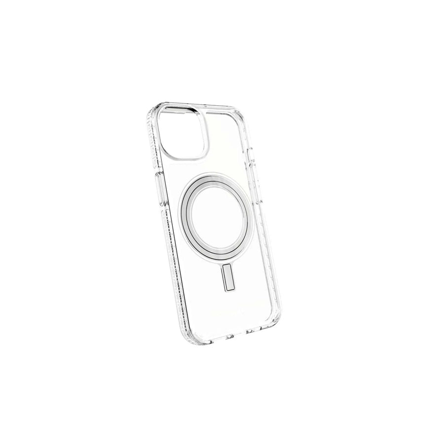 iPhone 13 Case – Clear | EFM Zurich Flux Armour MagSafe Series Slim, Magnetic & Protective Cover image 0