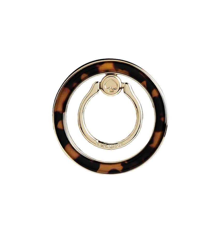 MagSafe Ring Stand – Tortoise | Kate Spade Stylish & Functional Phone Accessory image 2