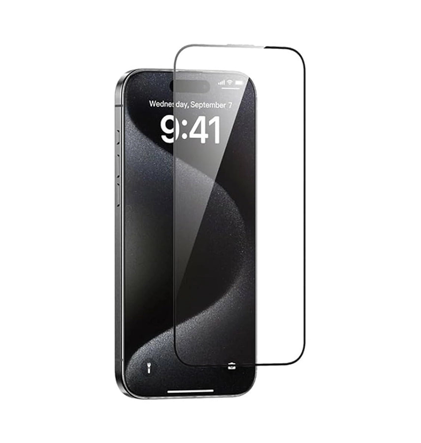 iPhone 16 Pro Max/17 Pro Max Tempered Glass Screen Protector - Clear | Scratch-Resistant, Perfect Fit Design image 0