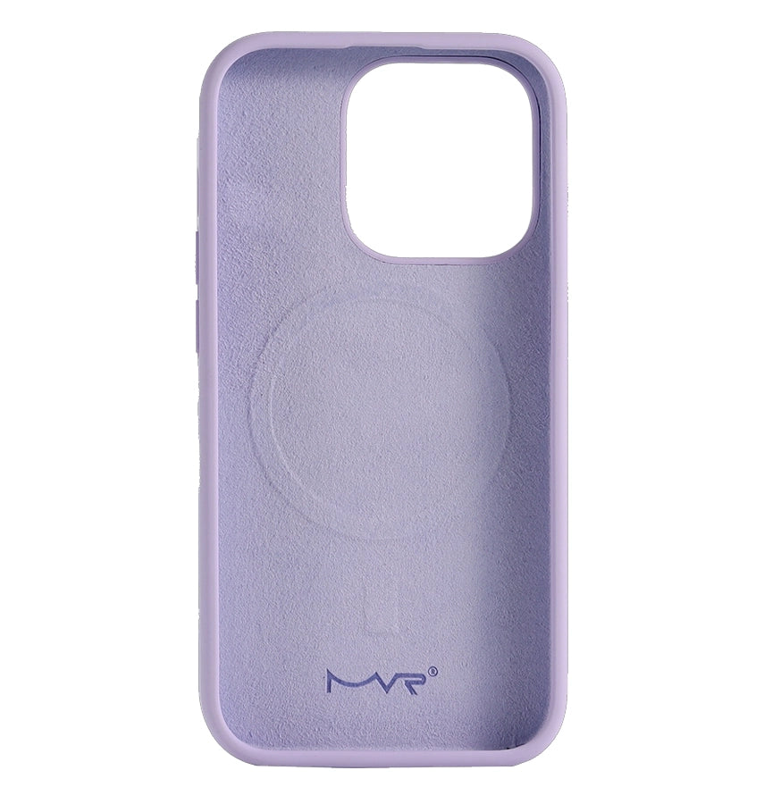 iPhone 15 Liquid Silicone Case – Lavender | MVR Slim, Stylish & Durable Protective Case image 1