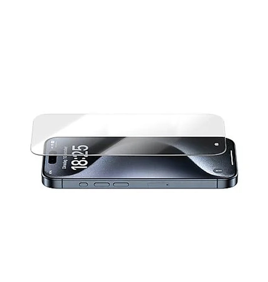 iPhone 16 Pro Screen Protector - Clear | MVR Saturn Tempered Glass – Edge – to – Edge Protection image 2