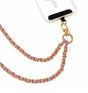 Universal Phone Wristlet - Rose Gold | Detachable Phone Lanyard Hand Wrist Strap with Plated Aluminum image 0