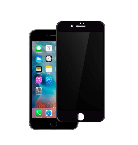 iPhone 7 Plus/8 Plus Privacy Tempered Glass – Black | Anti-Spy Screen Protector, 9H Hardness, Smooth Touch, Edge-to-Edge Fit image 0