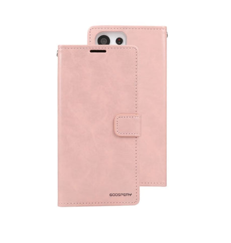 Samsung Galaxy S23 Plus Mercury Bluemoon Diary Wallet Flip Case - Rose Gold | Shockproof Protective Cover image 0