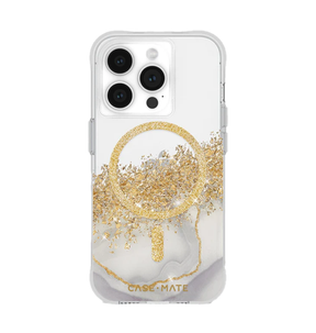 iPhone 15 Pro Case-Mate Karat Magsafe Case - Marble Design | Perfect Fit Design Gradient Back Cover image 0