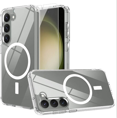 Samsung Galaxy S24 MagSafe Case - Clear | Wireless Charging Compatible, 1.5mm Slim Hard Cover image 0