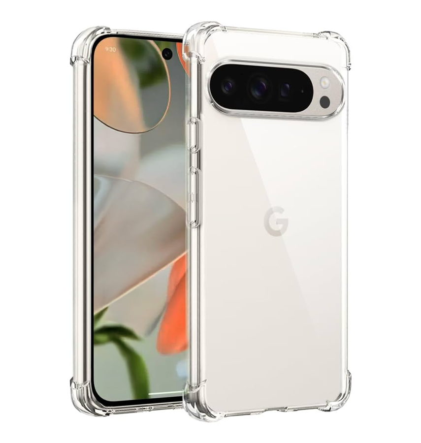Google Pixel 9/9 PRO Case - Clear | Ultra Thin 2mm Scratch Resistant Back Cover image 0