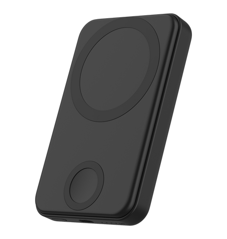 MVR MagSafe Power Bank - Black | 6500mAh, 2 – in – 1 Wireless Charger & Phone Stand, Portable 15W Fast Charging image 5