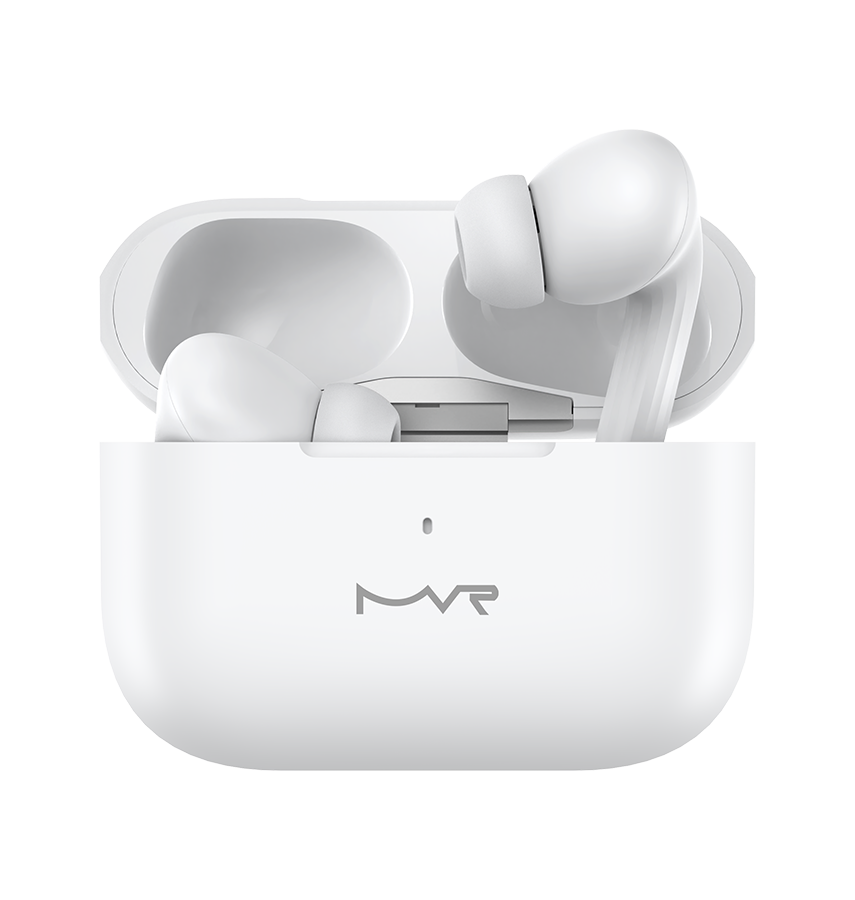 Robin Pro MVR In-Ear Bluetooth Headphones - White image 1