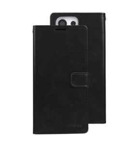 Samsung Galaxy S23 Ultra Wallet Case - Black | Mercury Bluemoon Flip Cover image 0