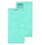 iPhone 13 Pro Mercury Bluemoon Diary Wallet Flip Case - Mint Green | Shockproof Protective Cover image 0