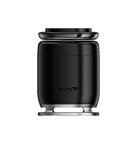 MVR MagSpeaker Wireless Charger – Black | Magnetic Charging Speaker Combo, Fast Charge, Compact Design, Desk & Bedside Friendly image 3