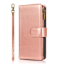 iPhone 16 Zipper Wallet Case - Rose Gold | Genuine Leather with Secure Coin Pocket & 6 Card Slots image 0