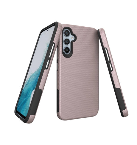 Samsung A05S Triangle Case - Rose Gold | Slim Protective Cover with Geometric Design & Shock Resistance image 1