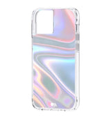 iPhone 12/12 Pro Case – Iridescent | Case-Mate Soap Bubble Cover with Glossy Finish & Impact Protection image 1