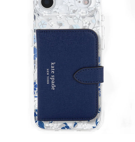 iPhone 17 Air Flowerbed Blue MagSafe Case – Clear/Blue | Kate Spade  Protective Cover with Stylish, Slim & Durable Design image 1