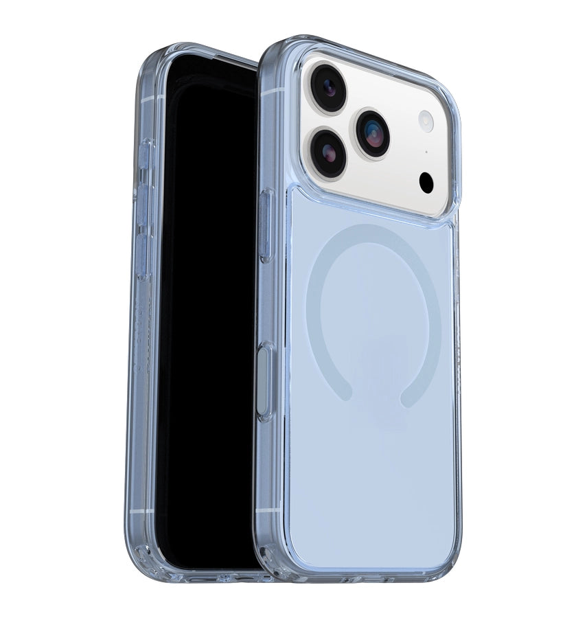 iPhone 17 Pro MagSafe Case – Silver Glade Blue | OtterBox Symmetry Protective Cover with Slim, Durable & Drop Protection image 1