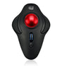 Adesso iMouse T40Mouse – Black | 2.4GHz Wireless, Programmable Buttons, Ergonomic Ambidextrous Trackball Design image 0